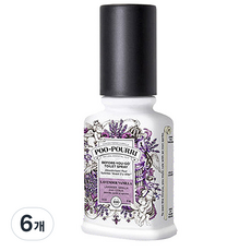 푸푸리 화장실탈취제 라벤더 바닐라 2oz, 59ml, 6개