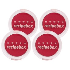 recipebox 韓兔 兒童天然腮紅 Botanical Pink, 4個