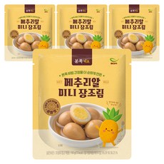 Baby Bonjuk 兒童鵪鶉蛋迷你Jangjorim, 80g, 4個