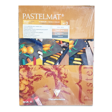 Clairefontaine PASTELMAT PAD 粉彩砂卡紙本 No.2, 360g 18x24cm 12張, 法國製, 24 x 18cm