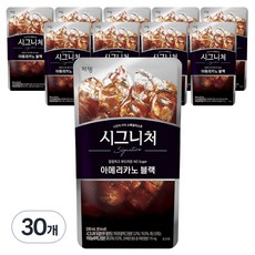 시그니쳐 아메리카노 블랙, 230ml, 30개