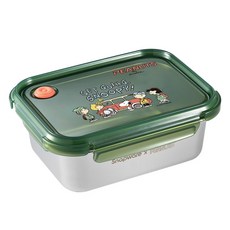 Corelle Brands 康寧餐具 Snapware 不鏽鋼保鮮盒 露營趣 1250ml, 1個