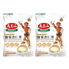 馬玉山 榛果杏仁茶, 含鈣質 冷熱皆宜 堅果精華, 360g, 2袋