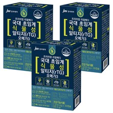 JW중외제약 리얼메디 국대 초임계 식물성 알티지 오메가3, 30정, 3개