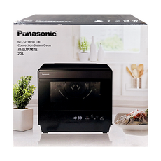 Panasonic 國際牌 蒸氣烘烤爐 黑色 17kg 20L, NU-SC180B