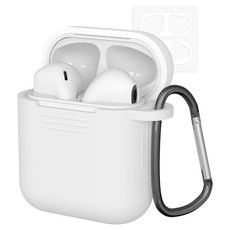 에어팟2세대철가루방지스티커화이트