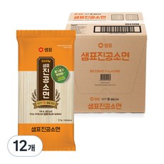 샘표 진공 소면, 1.1kg, 12개