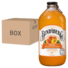 BUNDABERG 賓德寶 蜜桃風味氣泡飲 375ml x 12瓶