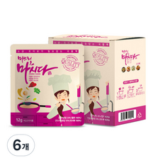 미쓰리 마시다 멸치육수 티백 5p, 60g, 6개