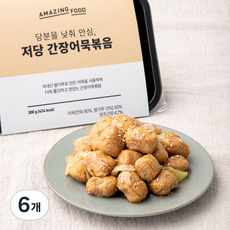 어메이징푸드 저당 간장어묵볶음, 300g, 6개