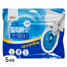 comet 一次性馬桶清潔刷替換裝 24入, 單色, 5套