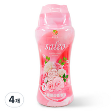 살래오 향기 부스터 섬유유연제 스윗 블라썸 핑크, 550g, 4개