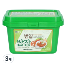 범일 쌈장 순, 500g, 3개