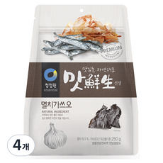 청정원 맛선생 멸치 가쓰오, 250g, 4개