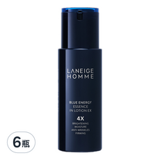 LANEIGE 蘭芝 男士勁能激活精華乳液, 4X亮白保濕抗皺緊緻, 125ml, 6瓶