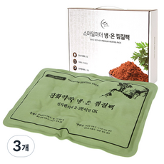 스마일마더 강화약쑥 냉온 면 찜질팩, 3개