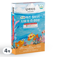 Danbaekharu 兒童rTG Omega Chews 600 30入, 4個, 57g