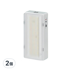 太星電工 夜神LED緊急停電照明燈, 通過消防安規認證, SMD高科技製程, 台灣生產製造, 2個