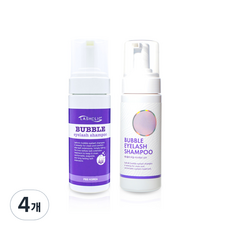 래쉬홀릭 버블 아이래쉬 샴푸 160ml, 4개