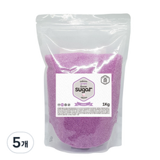 웰빙 솜사탕 설탕 포도향, 1kg, 5개