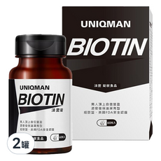 UNIQMAN 優仕曼 法密錠, 60顆, 2罐