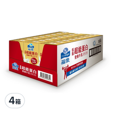 福樂 超能蛋白營養牛乳 奶茶口味, 96個裝, 200ml