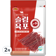 머거본 슬림 쇠고기 육포, 30g, 2개