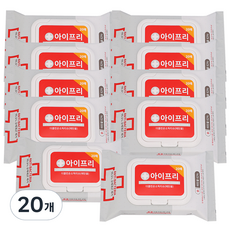 Eyefree 清潔洗手液紙巾蓋型, 20入, 20個
