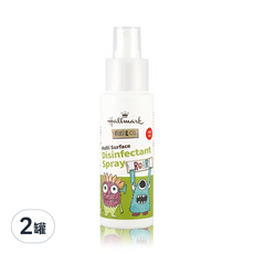 Hallmark 自然之萃抗菌大師防護罩噴霧100ml，2罐裝，多表面適用，有效抗菌，守護寶寶健康, 100ml, 2罐