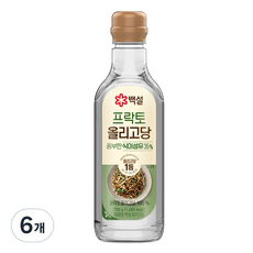 백설 올리고당, 700g, 6개