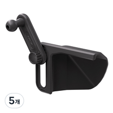 JUPAZIP EV3車用手機支架, 黑色, 5個