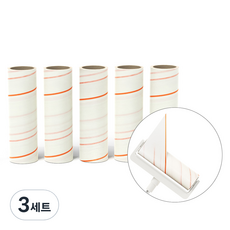 무아스 브러시 길이조절 테이프 클리너 + 리필 5p 세트, 3세트