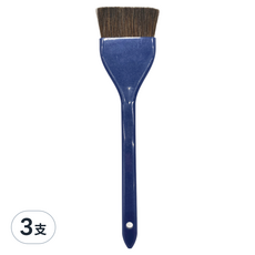 Macro Wave 馬可威 黑貂水彩排筆 AR3225 藍桿, 2.5", 3支