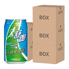 Super Supau 舒跑 運動飲料, 低鈉配方 補充維他命C 迅速補充水分與電解質 24罐, 335ml, 120罐