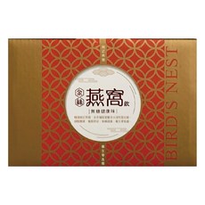 華齊堂 金絲燕窩飲 無糖健康味 Set, 75毫升 x 6入, 漢方熬合基底, 精選燕角, 無蔗糖添加, 75ml, 1盒