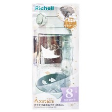 Richell 利其爾 幻夢旅程直飲水杯 學習訓練杯, 450ml, 1個