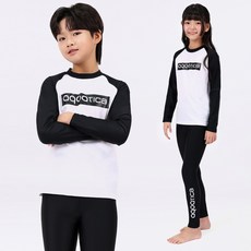 아쿠아티카 아동용 ONLY ONE 래쉬가드 + 워터 레깅스 세트 AQA341