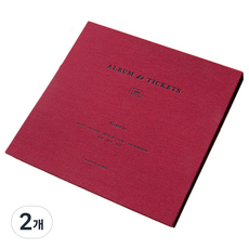 ICONIC Ticket In v4 錢包, 酒紅色, 50入