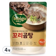 비비고 꼬리곰탕, 460g, 4개