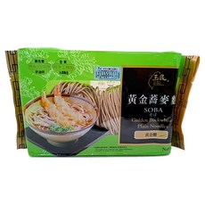 玉民 黃金蕎麥黃金麵 300g—口感Q彈，蕎麥香氣濃郁，不含人工色素及防腐劑，健康美味，適合各式料理, 1入