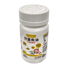 悠活原力 兒童魚油 咀嚼軟膠囊 檸檬口味, 940mg, 30顆, 1罐