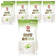 백설 허브솔트오리지널, 100g, 6개