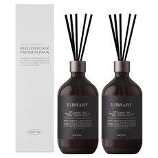 에이센트 네이처 디퓨저, 라이브러리, 500ml, 2개