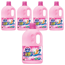 Haiter 新奇 潔豔新型漂白水, 深層淨化 增豔煥新, 沁雅薔薇香, 2.0L, 2L, 5桶
