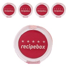 recipebox 韓兔 兒童天然腮紅 Botanical Pink, 5個