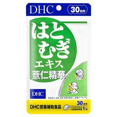 DHC 薏仁精華膠囊食品, 30日份, 富含維他命E，提供抗氧化作用, 30顆, 555mg, 1包