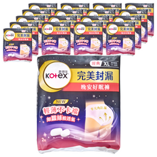 Kotex 靠得住 晚安好眠褲, XL, 2件, 18包