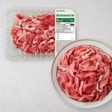 한돈 앞다리살 불고기용 (냉장), 500g, 1개 1개, 500g