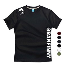 그랜피니 남녀공용 돌핀 반팔 티셔츠 GSN