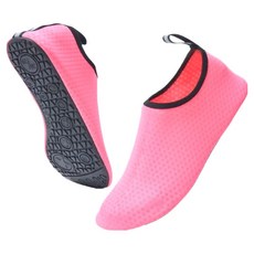 S-SportPlus+ 溯溪鞋 粉色 38~39號 水陸兩用 潛水鞋 防滑耐磨 透氣速乾, 38~39, 1雙